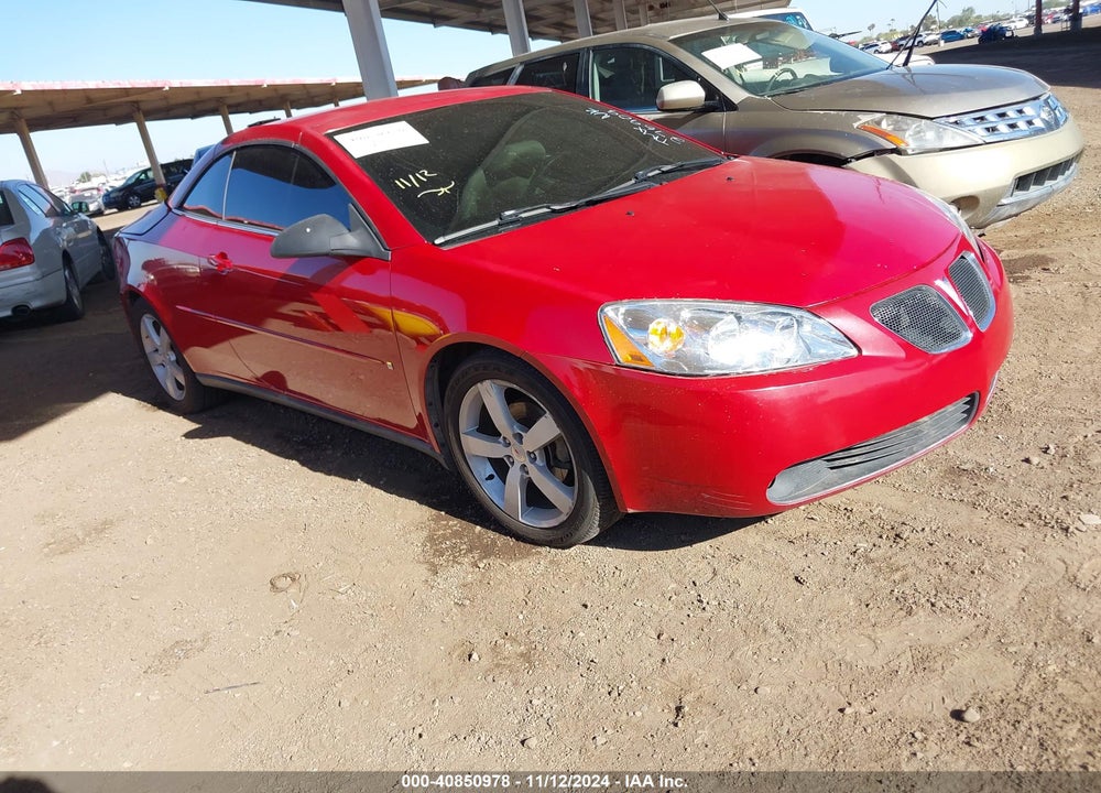 2006 PONTIAC G6 GTP VIN: 1G2ZM351064276909