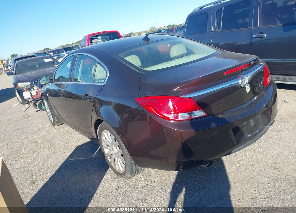 2011 BUICK REGAL CXL TURBO RUSSELSHEIM VIN: W04GW5EV9B1129926