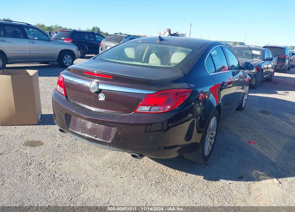 2011 BUICK REGAL CXL TURBO RUSSELSHEIM VIN: W04GW5EV9B1129926