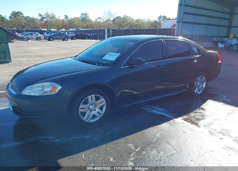 2012 CHEVROLET IMPALA LT VIN: 2G1WG5E39C1273994