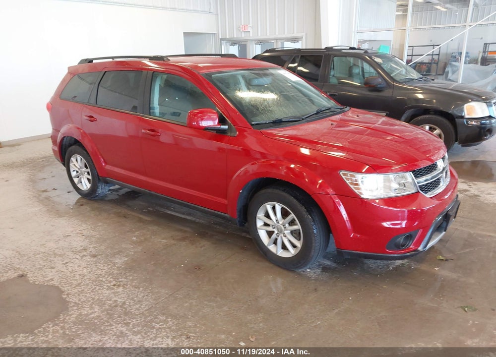 2013 DODGE JOURNEY SXT VIN: 3C4PDCBG2DT587518