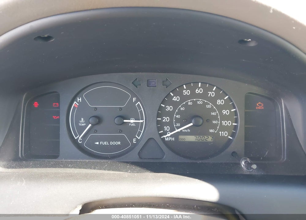 1998 TOYOTA COROLLA VE VIN: 2T1BR12EXWC081875