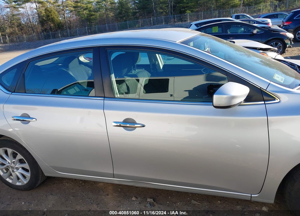 2019 NISSAN SENTRA SV VIN: 3N1AB7AP7KY454468