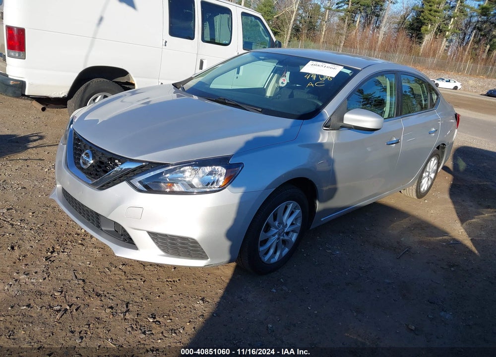 2019 NISSAN SENTRA SV VIN: 3N1AB7AP7KY454468
