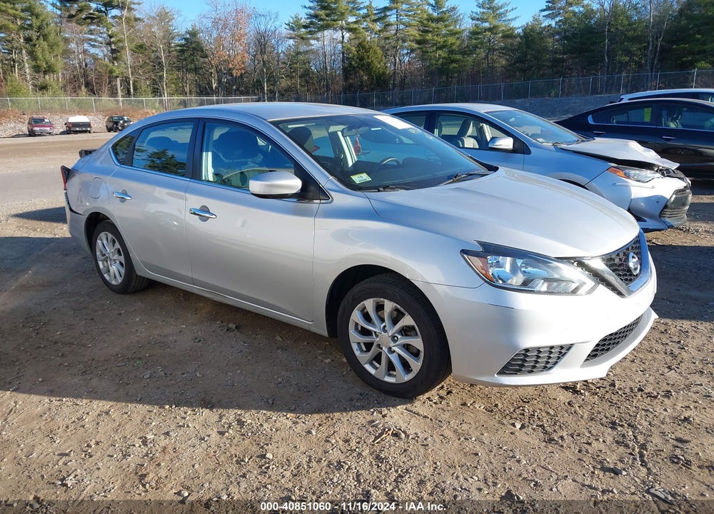 2019 NISSAN SENTRA SV VIN: 3N1AB7AP7KY454468