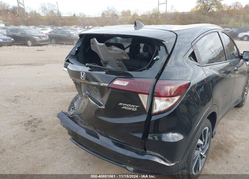 2019 HONDA HR-V SPORT VIN: 3CZRU6H12KG712627