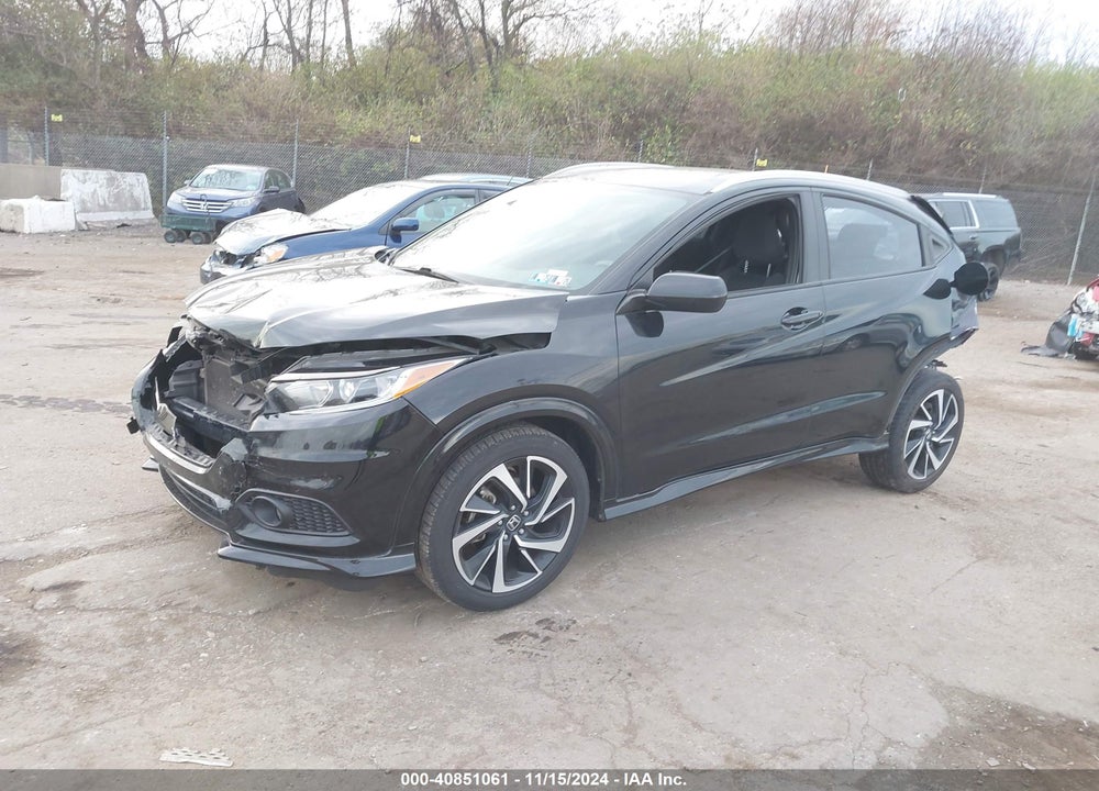2019 HONDA HR-V SPORT VIN: 3CZRU6H12KG712627