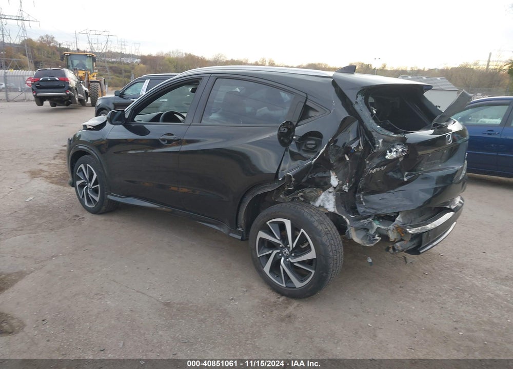 2019 HONDA HR-V SPORT VIN: 3CZRU6H12KG712627