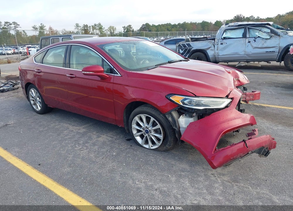 2017 FORD FUSION SE VIN: 3FA6P0HD3HR115495