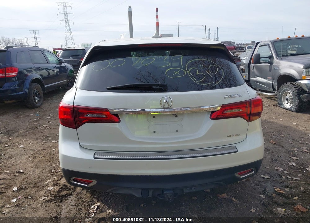 2015 ACURA MDX VIN: 5FRYD4H47FB007039