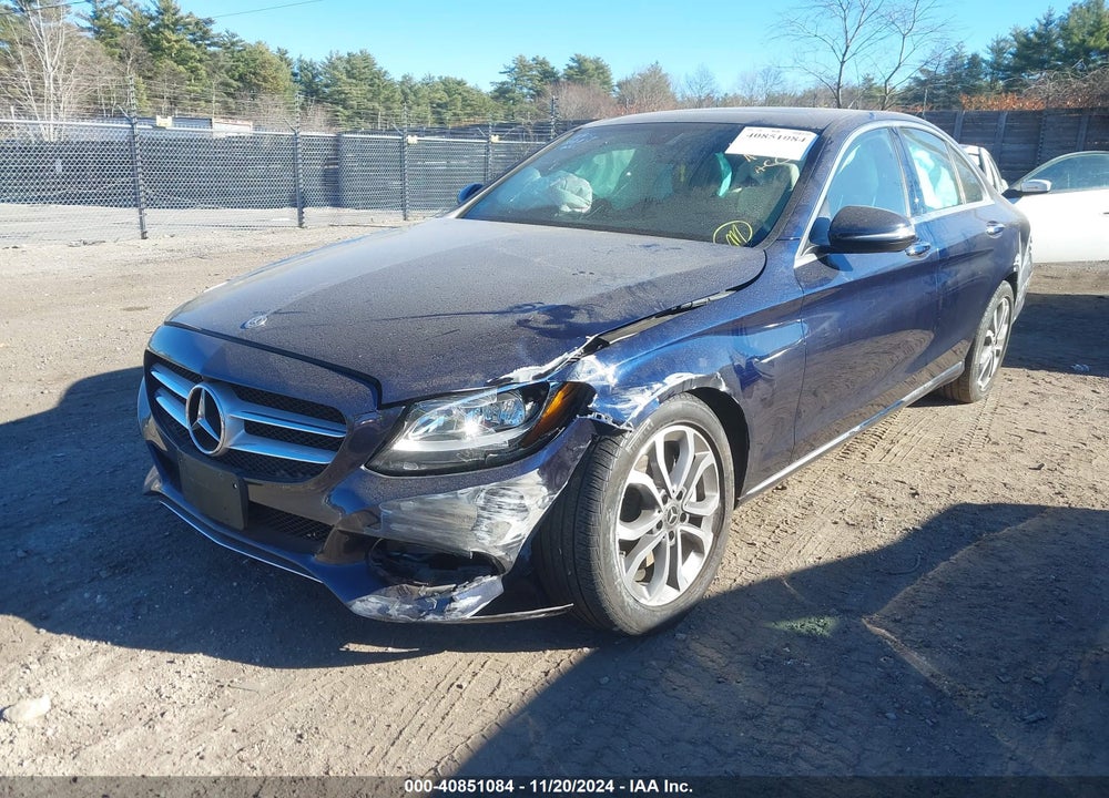 2018 MERCEDES-BENZ C 300 VIN: 55SWF4KB9JU260025