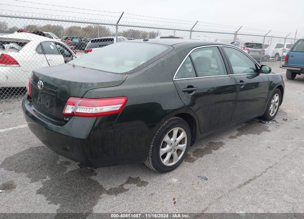 2011 TOYOTA CAMRY LE VIN: 4T1BF3EK0BU649887
