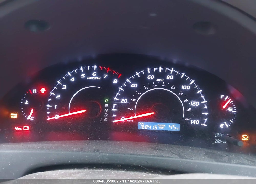 2011 TOYOTA CAMRY LE VIN: 4T1BF3EK0BU649887
