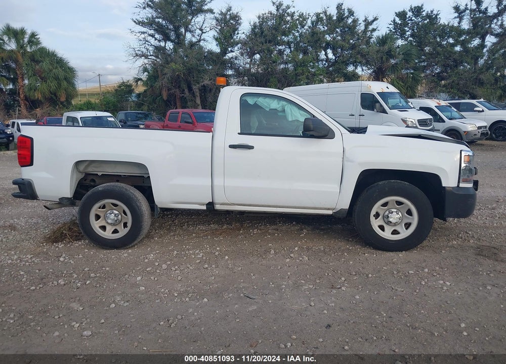 2016 CHEVROLET SILVERADO 1500 WT VIN: 1GCNCNEH9GZ336583