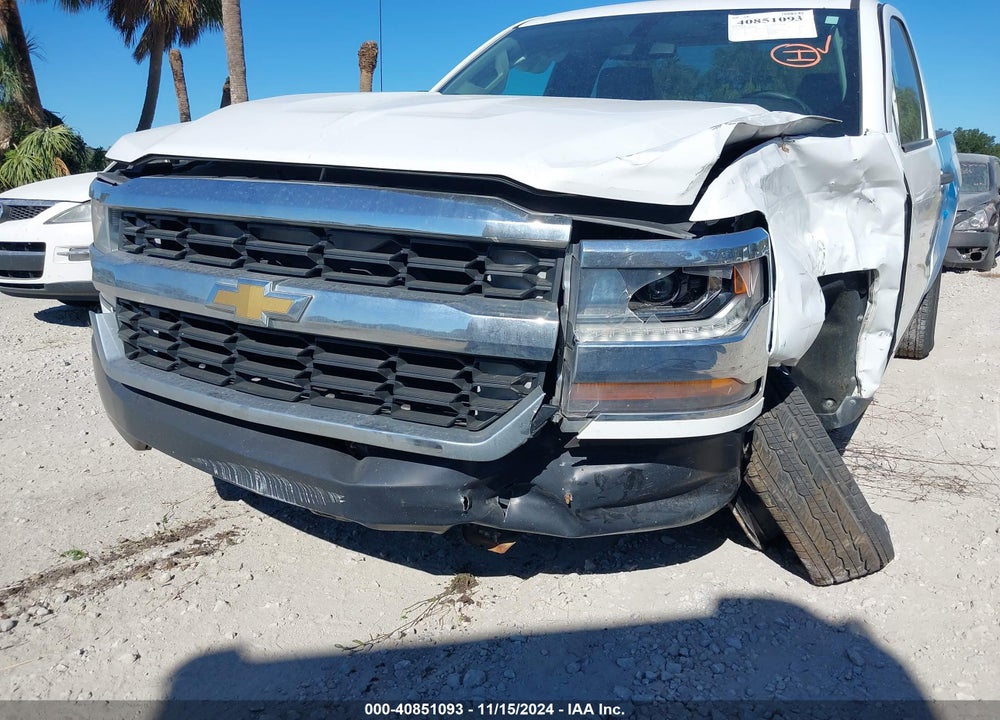 2016 CHEVROLET SILVERADO 1500 WT VIN: 1GCNCNEH9GZ336583