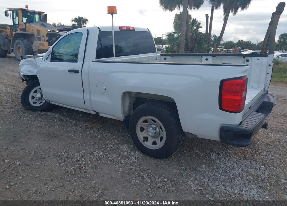 2016 CHEVROLET SILVERADO 1500 WT VIN: 1GCNCNEH9GZ336583