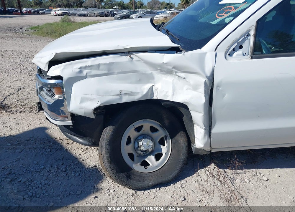 2016 CHEVROLET SILVERADO 1500 WT VIN: 1GCNCNEH9GZ336583