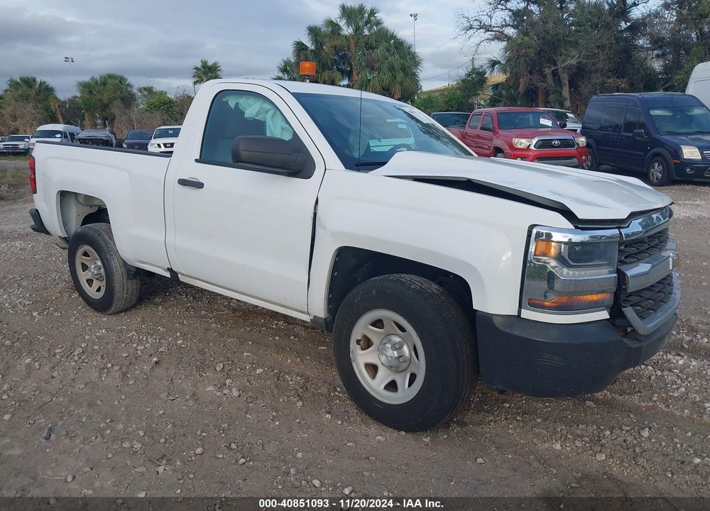 2016 CHEVROLET SILVERADO 1500 WT VIN: 1GCNCNEH9GZ336583