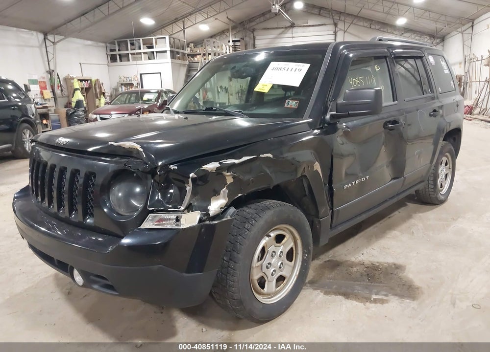 2016 JEEP PATRIOT SPORT VIN: 1C4NJRBB5GD686125