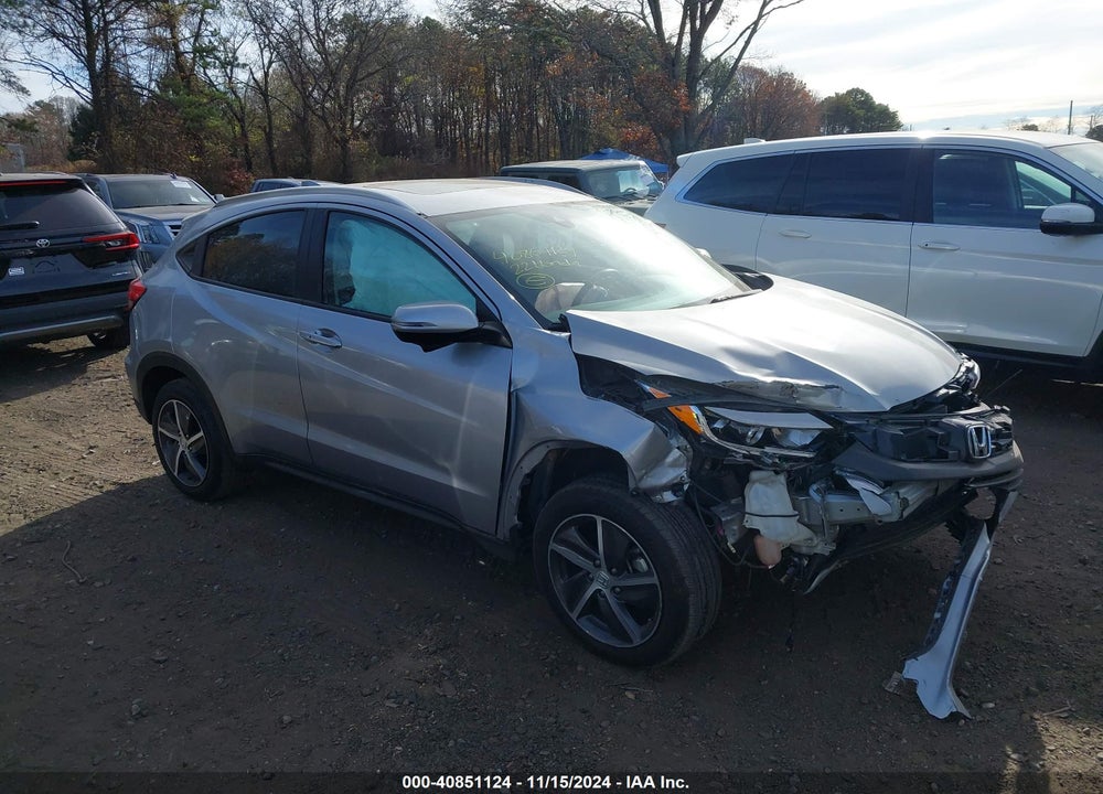 2022 HONDA HR-V AWD EX VIN: 3CZRU6H55NM710413