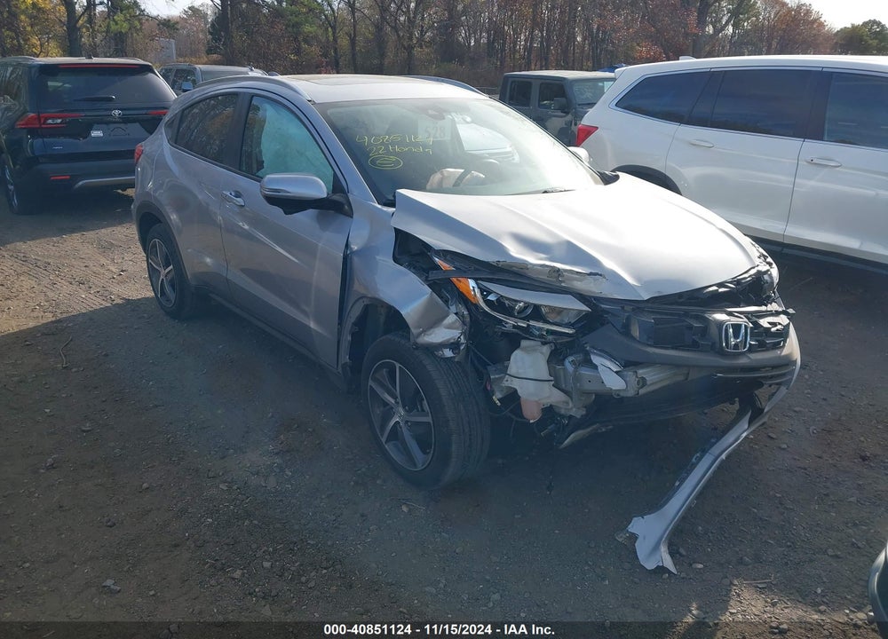 2022 HONDA HR-V AWD EX VIN: 3CZRU6H55NM710413