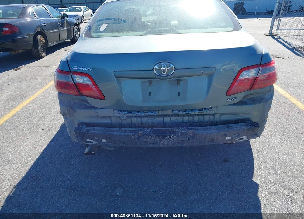 2008 TOYOTA CAMRY LE V6 VIN: 4T1BK46K38U566852