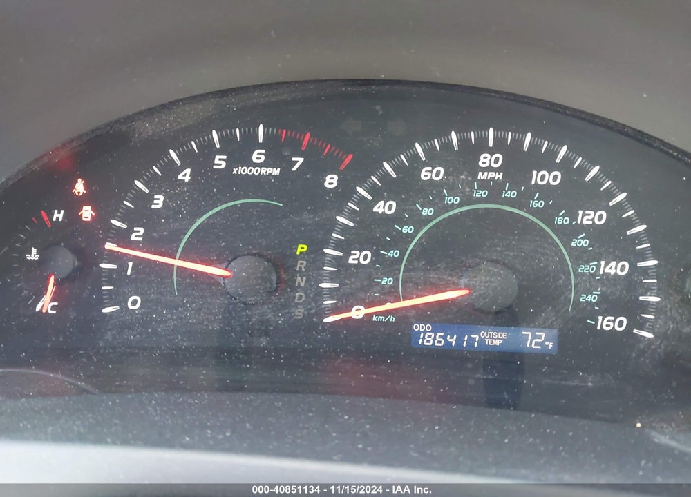 2008 TOYOTA CAMRY LE V6 VIN: 4T1BK46K38U566852
