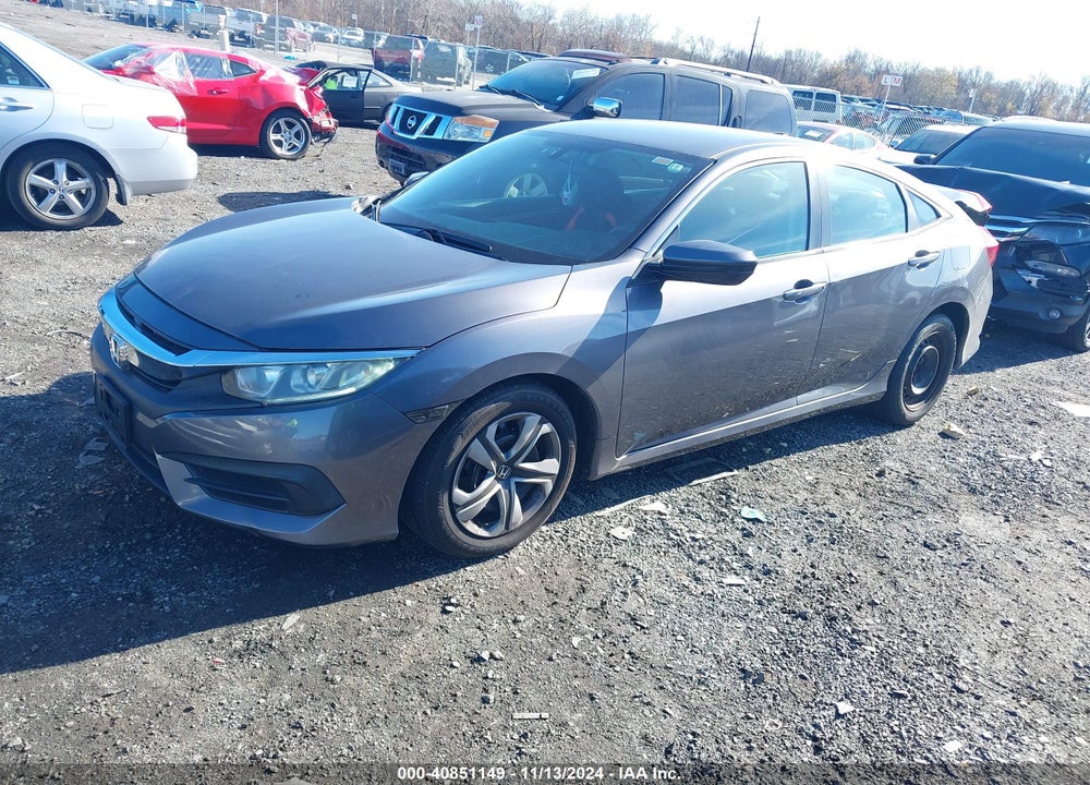 2016 HONDA CIVIC VIN: 2HGFC2F52GH502838