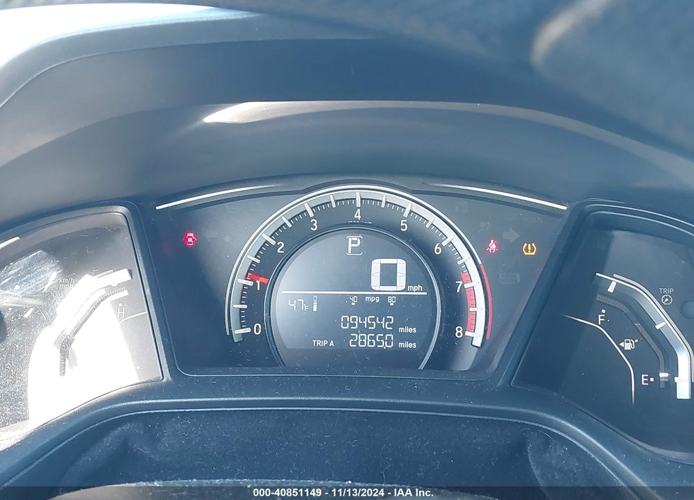 2016 HONDA CIVIC VIN: 2HGFC2F52GH502838