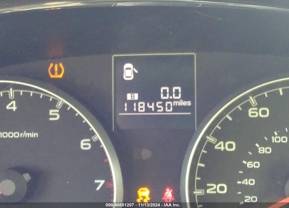 2013 SUBARU OUTBACK 2.5I VIN: 4S4BRBAC9D1319332