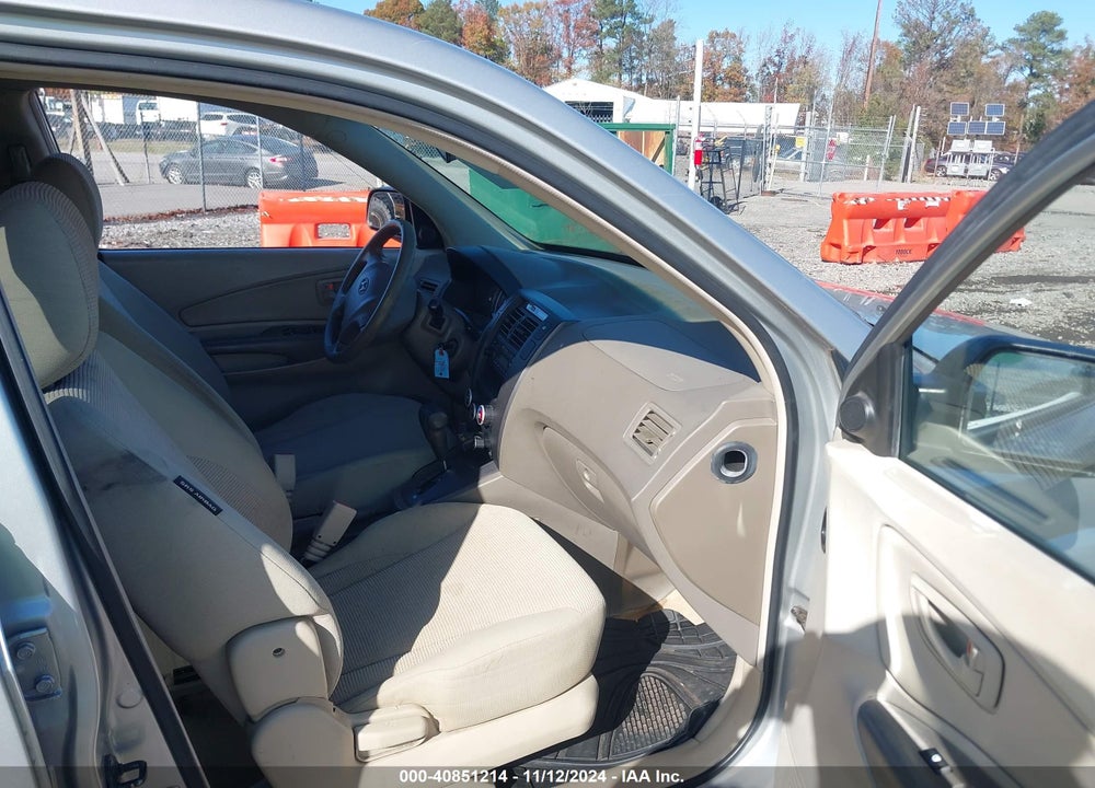 2007 HYUNDAI TUCSON GLS VIN: KM8JM12B57U646520