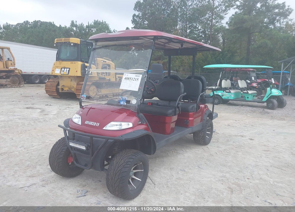 2021 SUFC ADVANCED EV GOLF CART VIN: 4M9M62B66MC020380