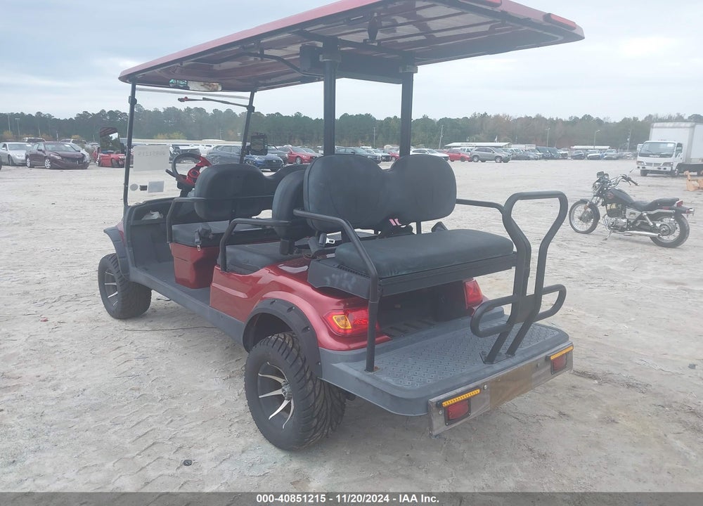 2021 SUFC ADVANCED EV GOLF CART VIN: 4M9M62B66MC020380