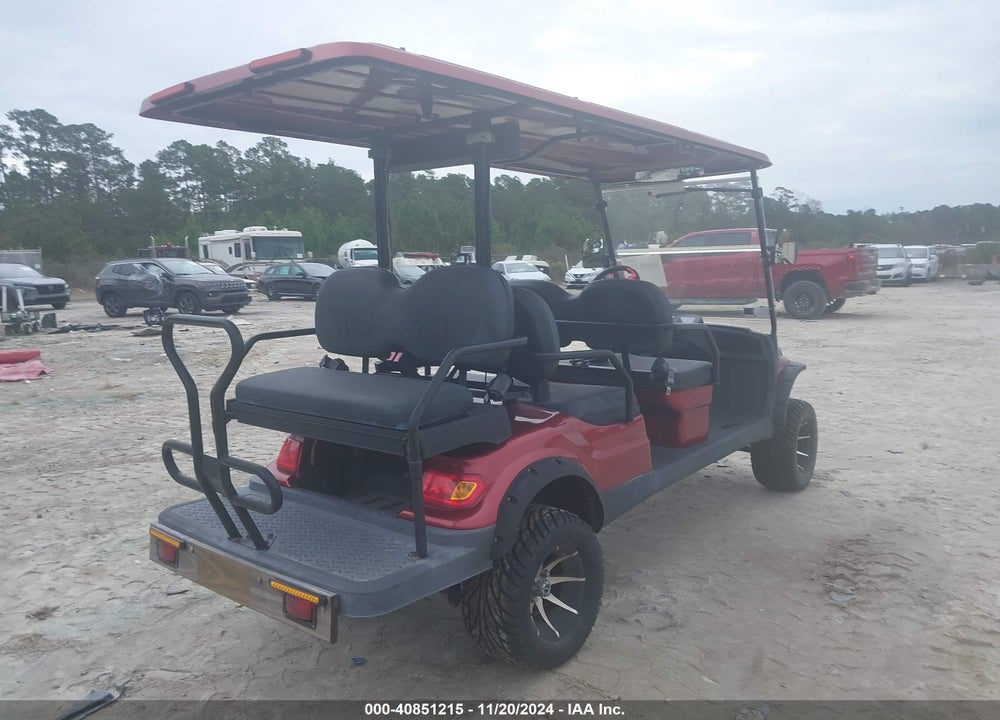 2021 SUFC ADVANCED EV GOLF CART VIN: 4M9M62B66MC020380
