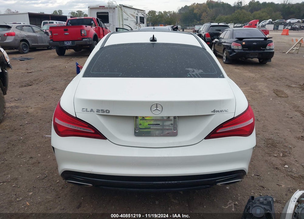2018 MERCEDES-BENZ CLA 250 4MATIC VIN: WDDSJ4GB7JN534112