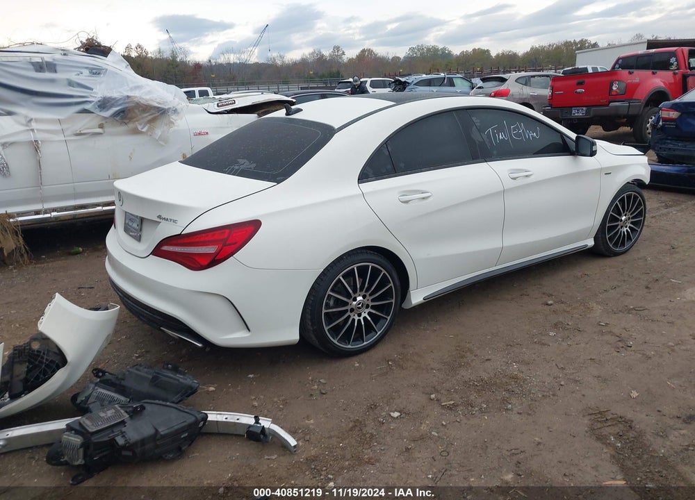 2018 MERCEDES-BENZ CLA 250 4MATIC VIN: WDDSJ4GB7JN534112