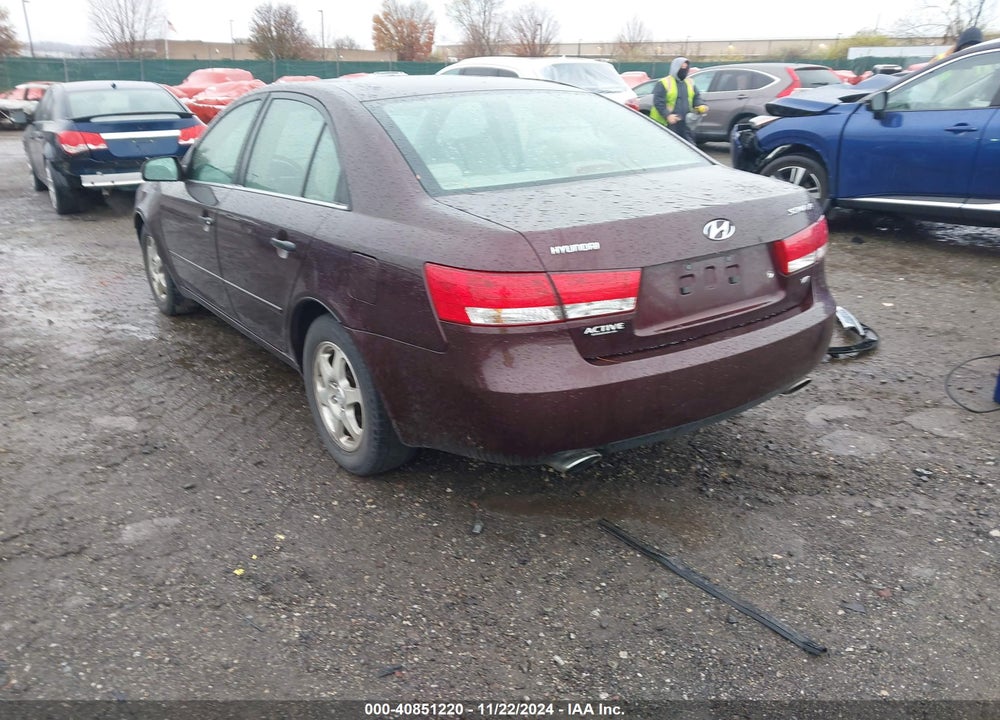2006 HYUNDAI SONATA GLS V6/LX V6 VIN: 5NPEU46F16H111875