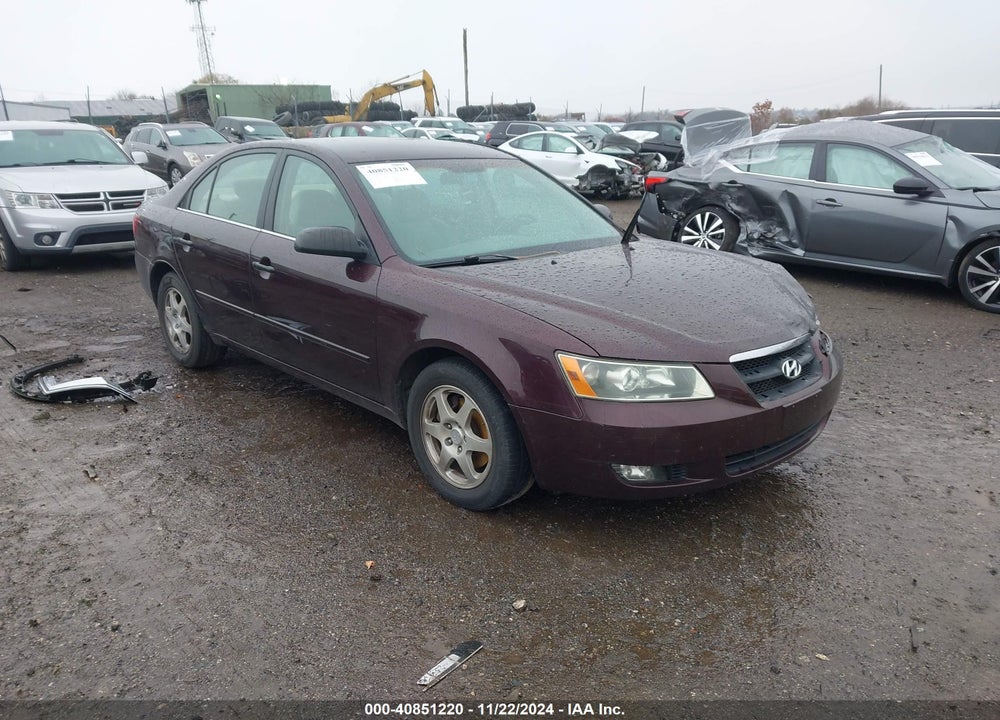2006 HYUNDAI SONATA GLS V6/LX V6 VIN: 5NPEU46F16H111875