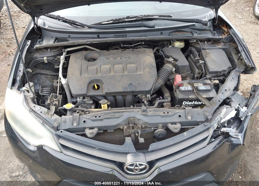 2015 TOYOTA COROLLA L VIN: 2T1BURHE1FC369319