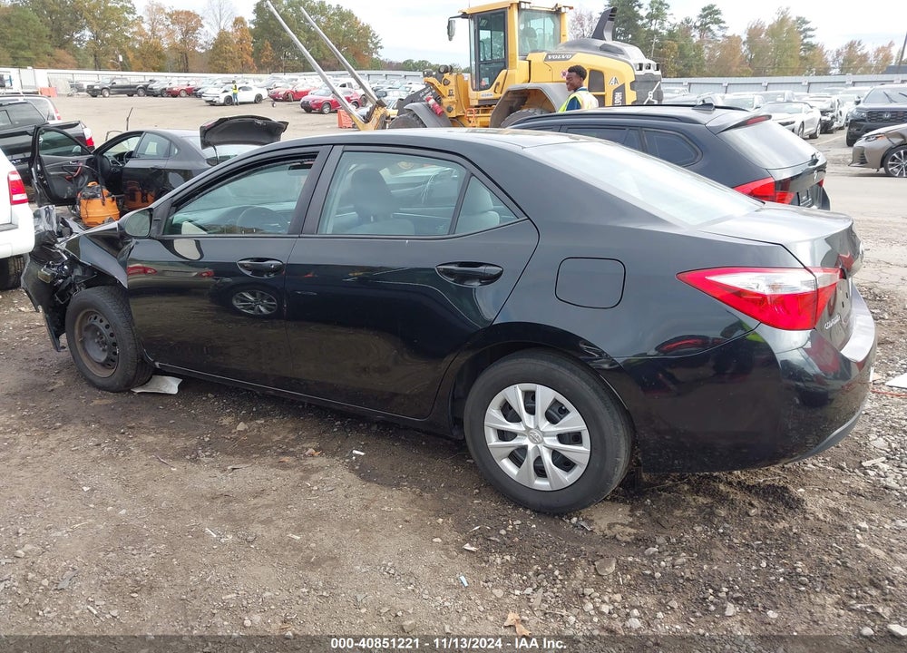 2015 TOYOTA COROLLA L VIN: 2T1BURHE1FC369319