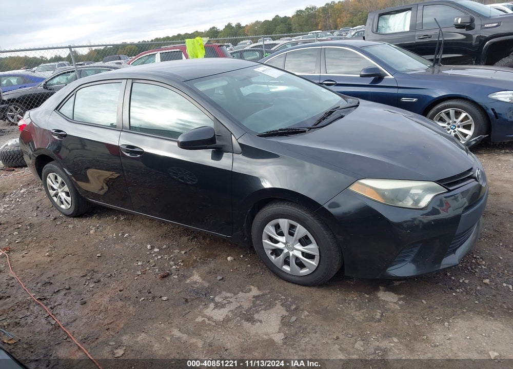 2015 TOYOTA COROLLA L VIN: 2T1BURHE1FC369319