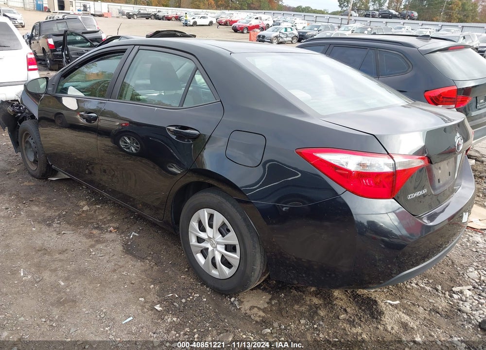 2015 TOYOTA COROLLA L VIN: 2T1BURHE1FC369319