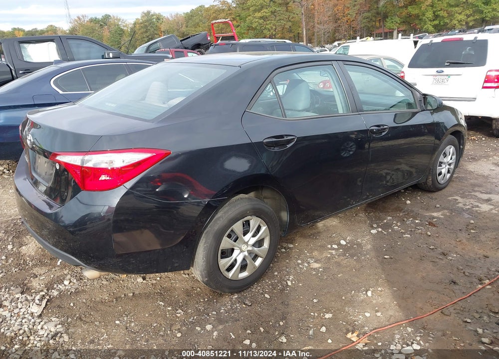 2015 TOYOTA COROLLA L VIN: 2T1BURHE1FC369319