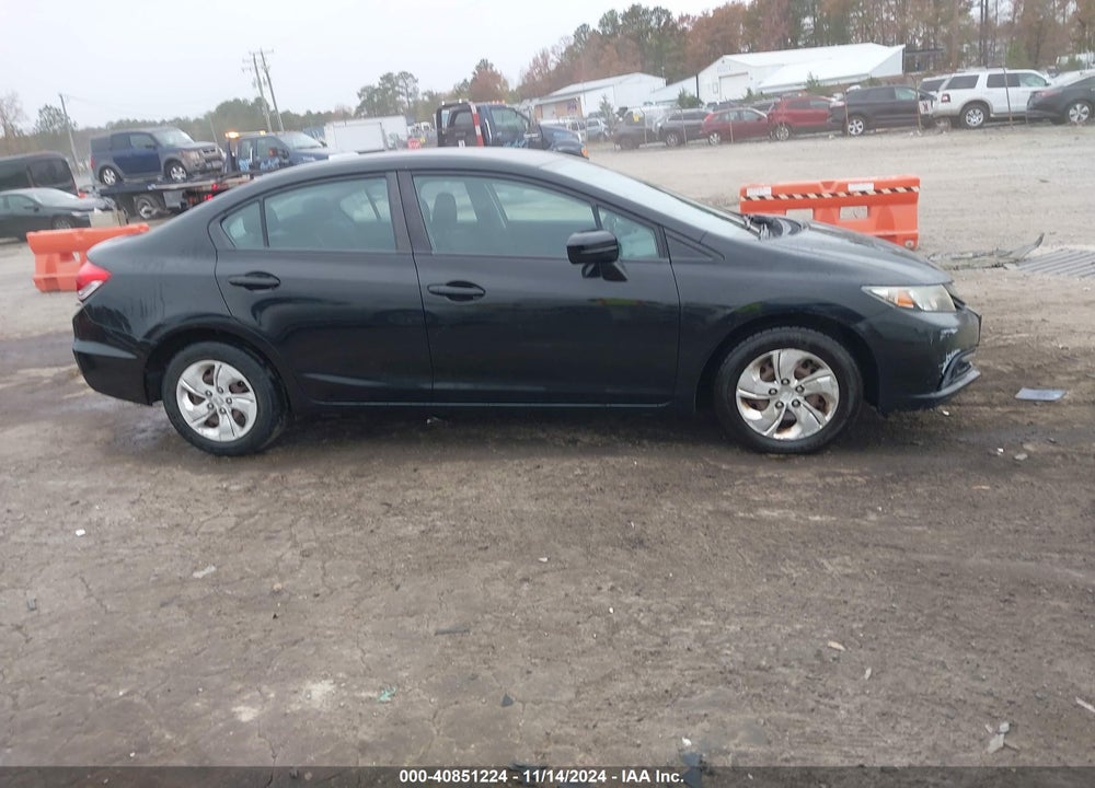 2014 HONDA CIVIC VIN: 19XFB2F54EE248396