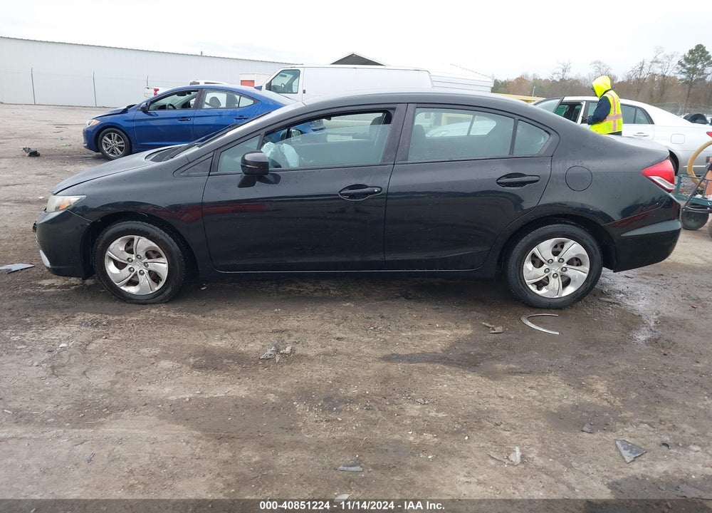 2014 HONDA CIVIC VIN: 19XFB2F54EE248396