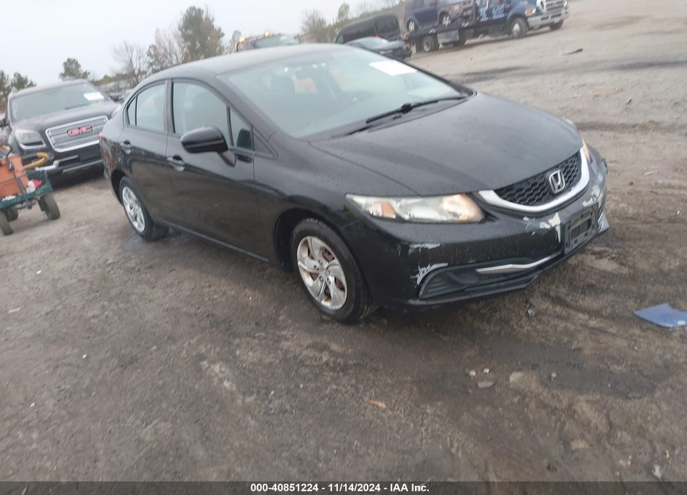 2014 HONDA CIVIC VIN: 19XFB2F54EE248396