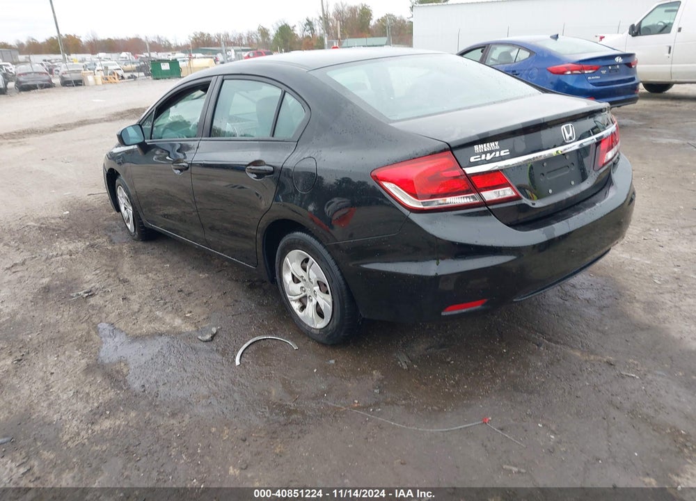2014 HONDA CIVIC VIN: 19XFB2F54EE248396