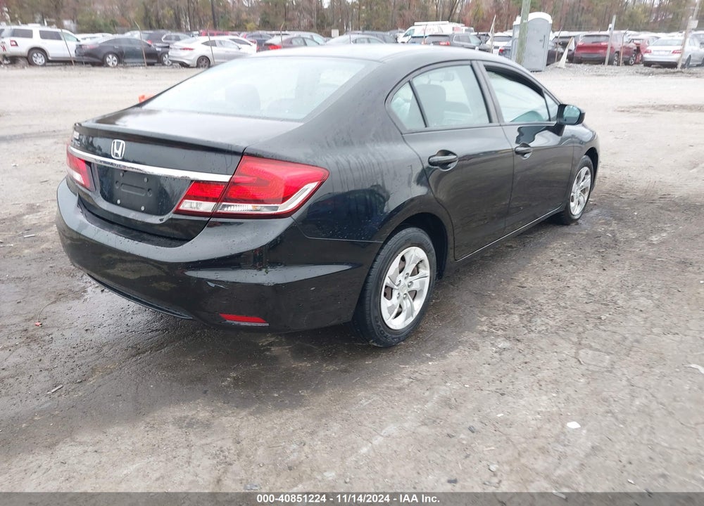 2014 HONDA CIVIC VIN: 19XFB2F54EE248396