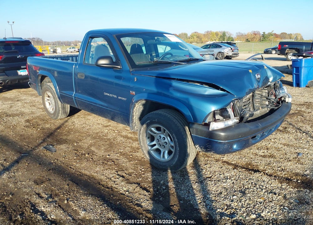 2002 DODGE DAKOTA SPORT VIN: 1B7FL36X62S604280