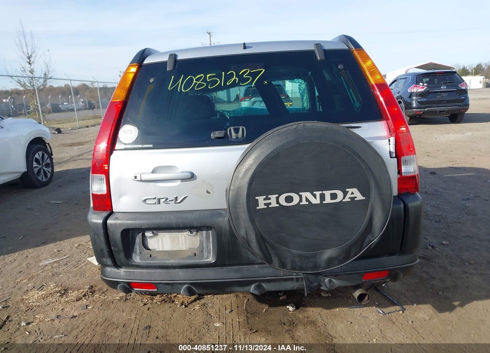 2004 HONDA CR-V EX VIN: SHSRD78804U224495